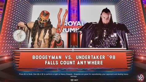FULL MATCH Boogeyman Vs Undertaker WrestleMania 2K23 YouTube