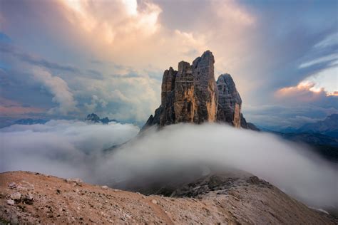 Tre Cime Di Lavaredo Sunset Landscape And Nature Photography On Fstoppers