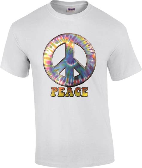 Tie Dye Peace Sign T Shirt Ebay