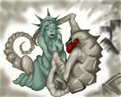Rule 34 Breasts Cloverfield Inanimate Nipples Statue Of Liberty 1900681