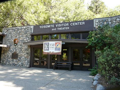 Visitor Center Yosemite Valley In Yosemite National Park California