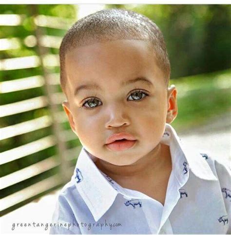 This medium length haircut styled. Cute African American baby boy toddler | Boys first ...