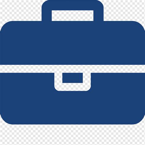 Computer Icons Briefcase Bag Business Man Blue Text Rectangle Png