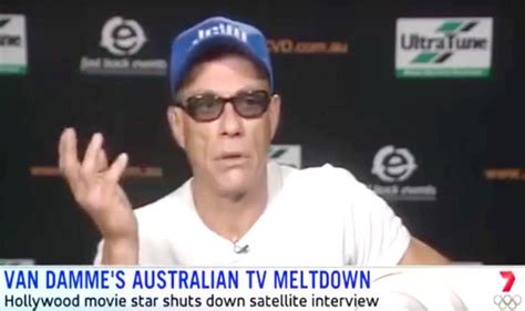 Jean Claude Van Damme Storms Out Of Tv Interview Over Boring Kylie Questions Tv And Radio