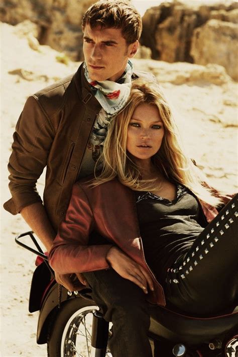 Kate Moss Teams Up With Matchless Biker Chic Fashion Kate Moss
