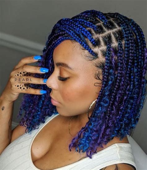 Styles With Small Box Braids That Are Simply Gorgeous New Natural
