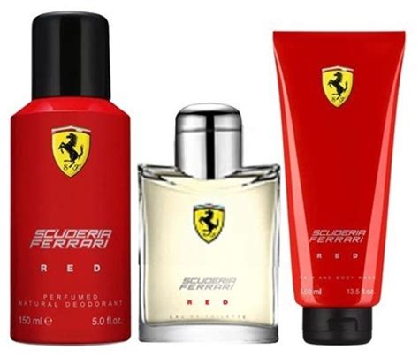 We would like to show you a description here but the site won't allow us. Ferrari Scuderia Ferrari Red - Набор (edt/125ml + sh/g/150ml + deo/150ml): купить по лучшей цене ...