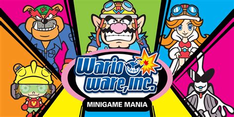 Warioware Inc Minigame Mania Game Boy Advance Games Nintendo