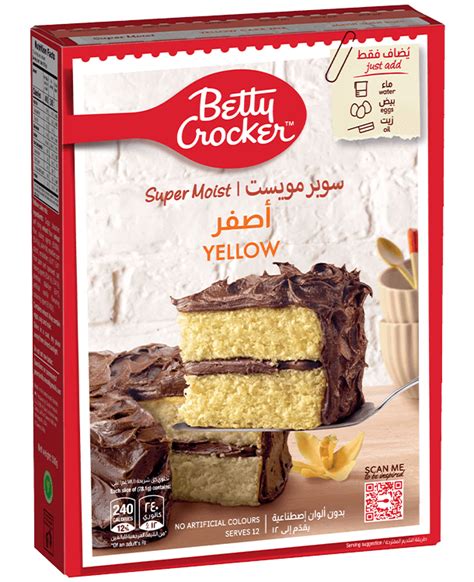 Supermoist Yellow Cake Betty Crocker Arab Emirates