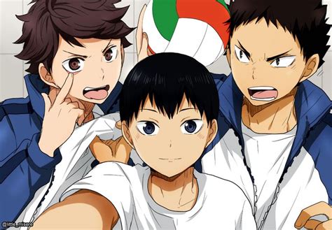 Oikawa Tooru Kageyama Tobio And Iwaizumi Hajime Haikyuu Hq ⊱