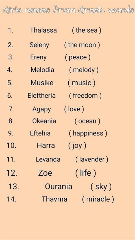 Greek Names From Greek Words Wirh A Beautiful Meaning Ελλάδα