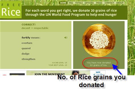 Freerice.com has been around for quite some time, but many people we talk with don't know it. Utilize your Vocabulary to feed someone with Free Rice