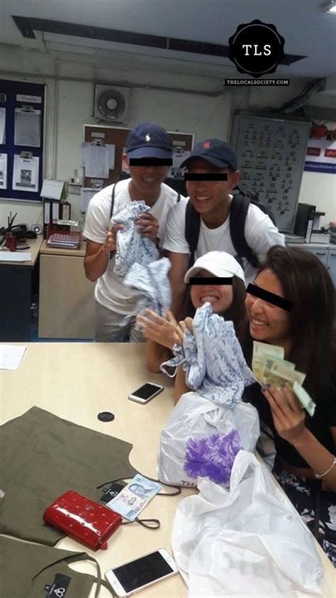 singaporean girls laugh it off after being caught shoplifting in bangkok