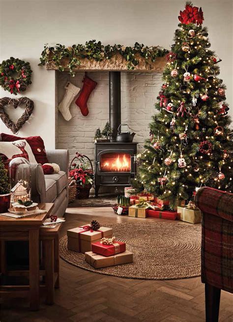 Home Interior Christmas Items Cozy Holiday Homes You Ll Want To