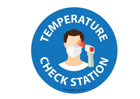 Temperature Check Station Industry Visuals