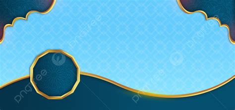 Abstranct Eid Vector Background Abstract Pattern Arabic Islamic Blue