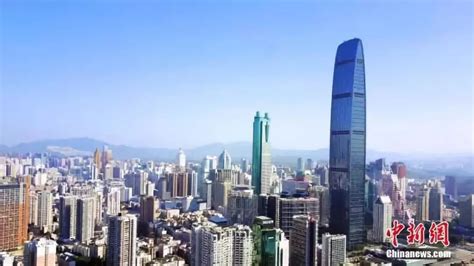 Skyscrapers Witness Shenzhens Fast Development Cn