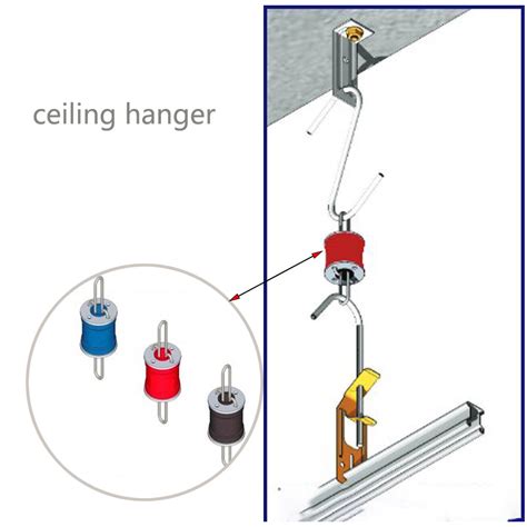 Acoustic Ceiling Sound Isolation Hanger Drop Ceiling Spring Hanger