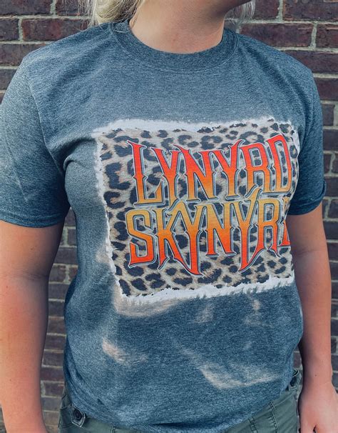 Lynyrd Skynyrd Band Tee T Shirt Music Concert Etsy