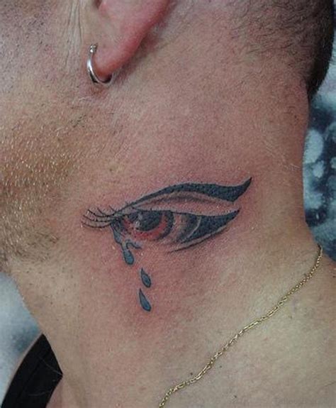76 Excellent Eye Tattoos On Neck Tattoo Designs
