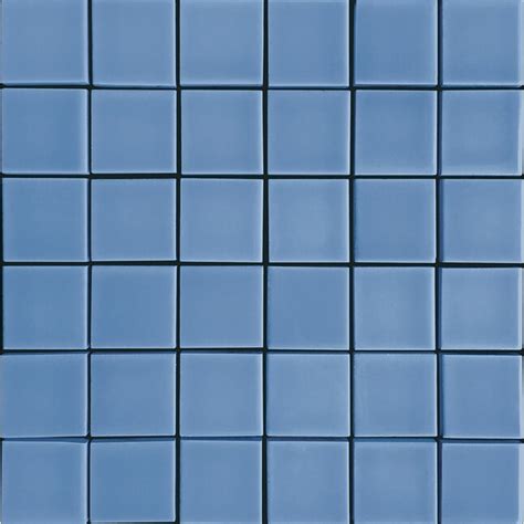 Allen Roth Blue 12 In X 12 In Glazed Ceramic Uniform Squares Wall