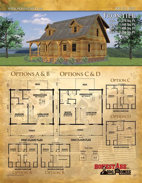 Browse Floor Plans For Our Custom Log Cabin Homes Log Cabin House