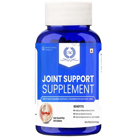 Csc Joint Support Supplement Tablet Buy Bottle Of 600 Tablets At Best