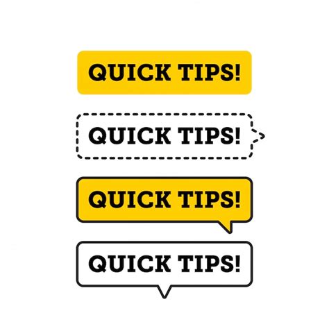 Premium Vector Quick Tips Helpful Tricks Vector Logo Icon Or Symbol