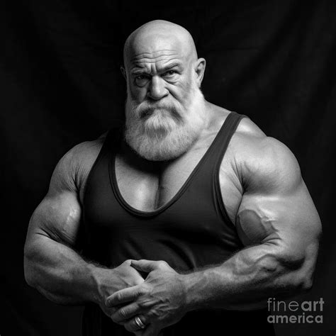 Muscledaddy Digital Art By Bear Pictureart Pixels