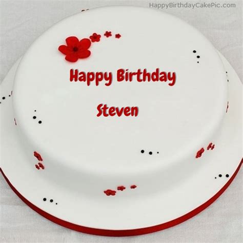 Simple Birthday Cake For Steven