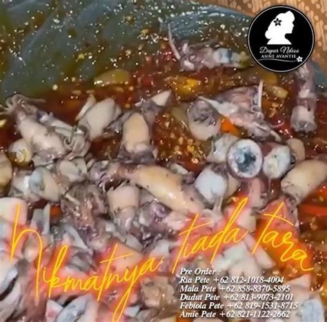 Meskipun tidak segar, cumi asin yang diolah menjadi masakan itu enak, lho. Anne Avantie Bisnis Kuliner, Andalkan Aneka Sambal Asli ...