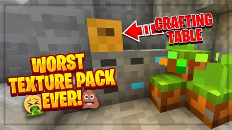 Worst Texture Pack Ever In Minecraft Hindi Youtube