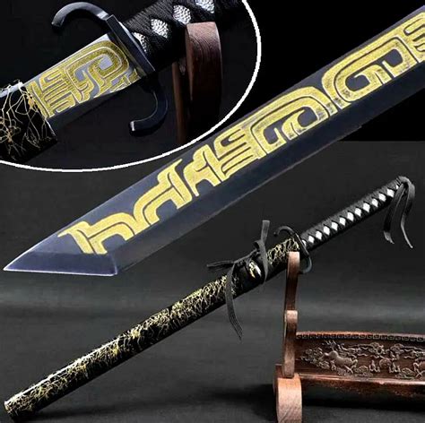 Handmade Full Tang 1095 High Carbon Steel Straight Blade Sharp Japanese