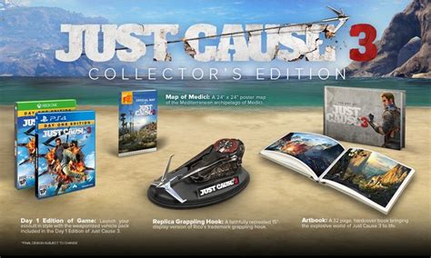Just Cause 3 Collectors Edition Announced Gaming