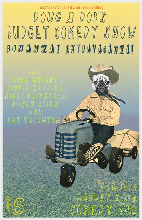Doug & Rob's Budget Comedy Show! Bonanza! Extravaganza!
