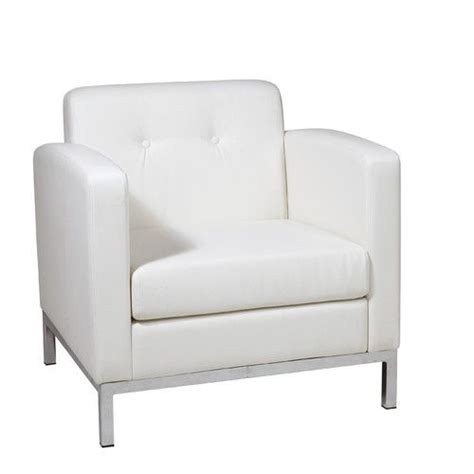 This stylish chair looks like it belongs in a decorating magazine but doesn't cost a fortune. Found it at AllModern - Mapleton Arm Guest Chair | White ...