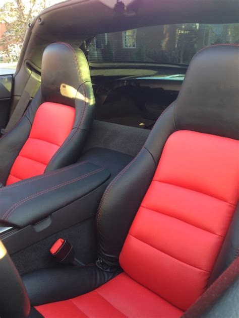 2005 2011 C6 Corvette Synthetic Leather Seat Covers Custom Interior