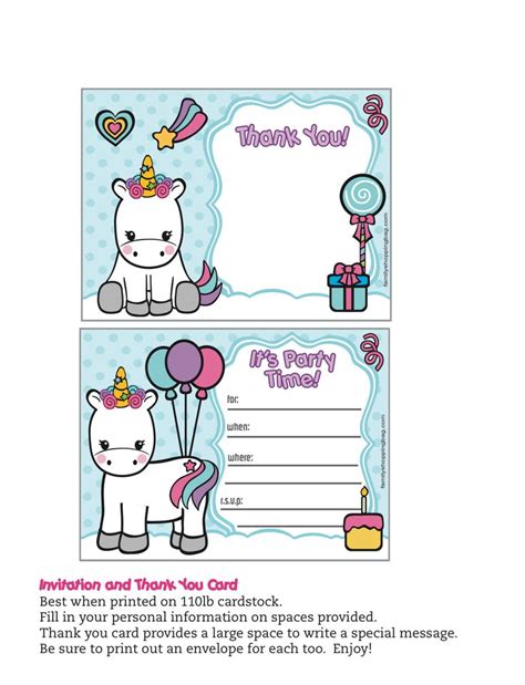 A Birthday Card With An Unicorn Holding Balloons