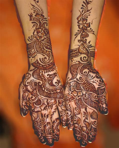 Photo Shoot Beautiful Pakistani Eid Hand Mehndi Designs 2012