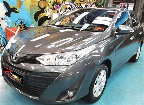 The paint for a run of the mill ford fiesta will cost much less than a limited edition bmw. Ravishing Toyota Vios After Premium Ceramic Paint Protection
