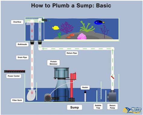 How To Plumb A Sump Plumbing Diagrams For Your Aquarium Sump
