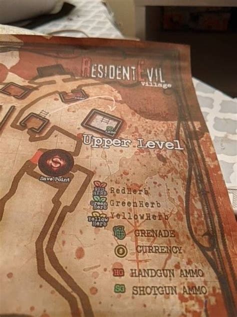 Resident Evil 4 Village Map Etsy