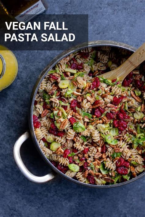 It's vibrant, it's flavour loaded, it's juicy, and will make. Vegan Fall Pasta Salad | Recipe | Pasta salad, Pasta ...