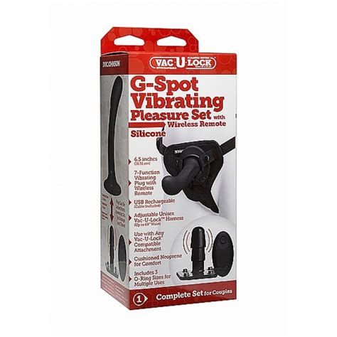 vac u lock g spot vibrating pleasure sett