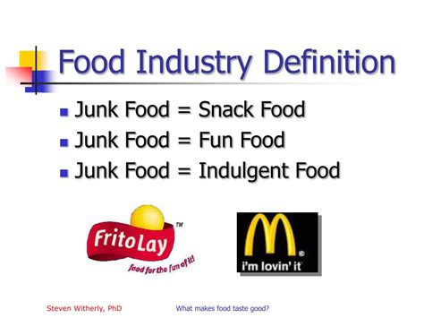 But i personally don't think so, since it contributes real food with nutrients, like cheese. PPT - Why Humans Like Junk Food PowerPoint Presentation ...