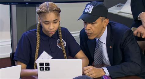 Obama Becomes The First Us President To Write A Computer Program