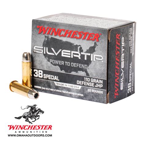Winchester Silvertip 38 Special 110 Jhp Omaha Outdoors
