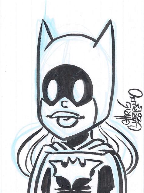 Batgirl Original Drawing By Chris Giarrusso The Jersey Devil Comic Art