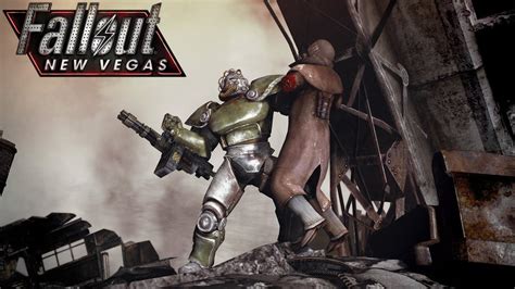 Fallout New Vegas One Handed Minigun Youtube