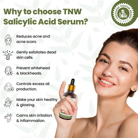 Salicylic Acid Face Serum With Neem For Clear Skin The Natural Wash